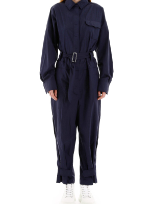 Moncler 1952 Belted Jumpsuit