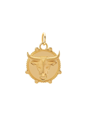 Baby Zodiac Medallion - Taurus