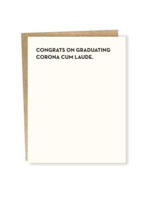 Sapling Press Corona Cum Laude Card