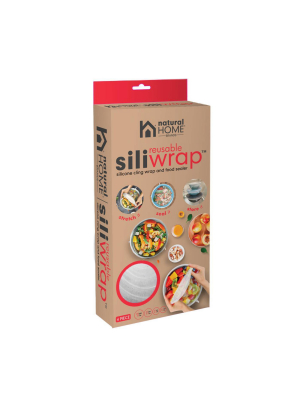 Natural Home 4pk Large Siliwrap