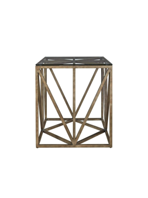 Authenticity Truss Square End Table