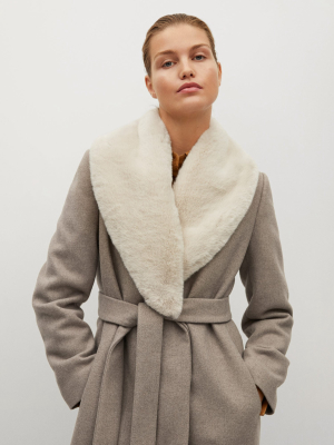 Belted Wool Coat