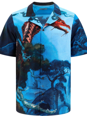 Valentino Graphic Printed Short-sleeve Shirt