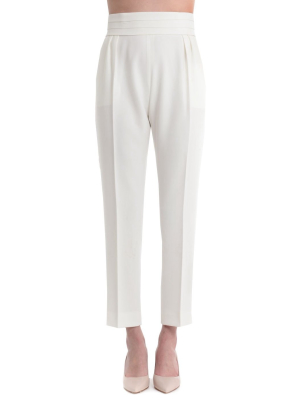 Max Mara Pleated Tapered Trousers