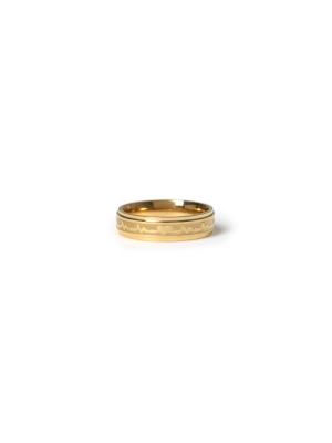 Gold Heartbeat Ring*