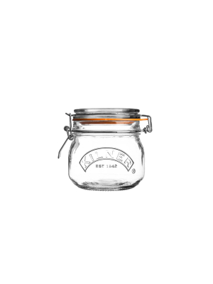 Kilner 17oz Clip Top Round Jar