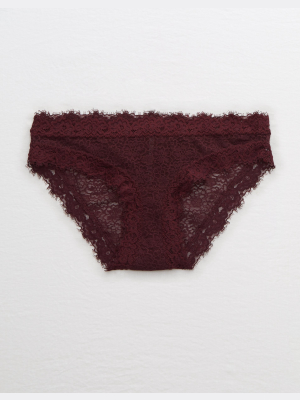 Aerie Eyelash Lace Bikini Underwear