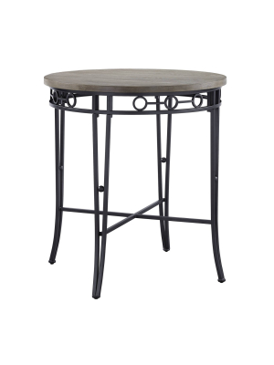 Hartley Pub Table Gray/light Brown - Powell Company