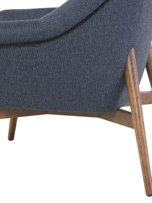 Nuevo Charlize Occasional Chair - Denim Tweed