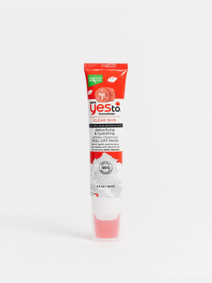 Yes To Tomatoes Detoxifying & Hydrating White Charcoal Peel-off Mask