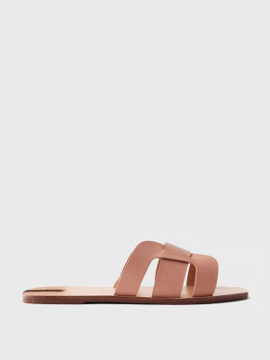 Kaanas Women's Tania Geometric Leather Sandal