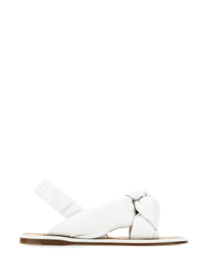 Miu Miu Knotted Sandals