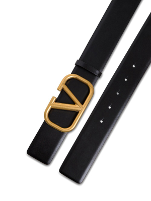 Valentino Vlogo Buckle Belt