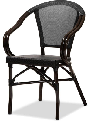 Arya Dining Chair Black (set Of 2)