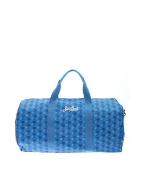 Mc2 Saint Barth Logo Printed Duffle Bag