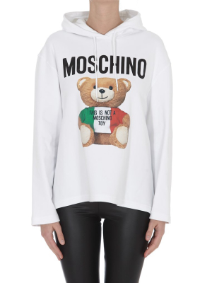 Moschino Teddy Print Hoodie