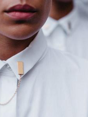 Shapes Collar Pin