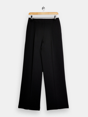 Black Slouch Wide Leg Pants