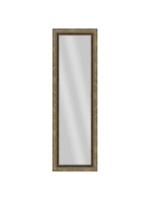 17" X 53" Dark Gold Decorative Mirror - Ptm Images