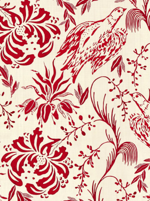 Folk Embroidery Wallpaper Sample Swatch