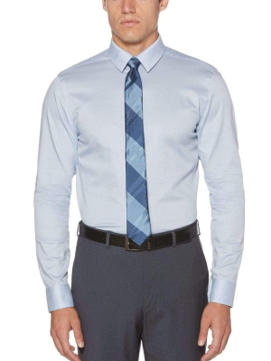 Slim Fit Non-iron Solid Dress Shirt