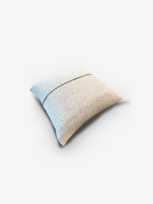 Hydra Grey Pillow By Teixidors In Merino Wool And Silk