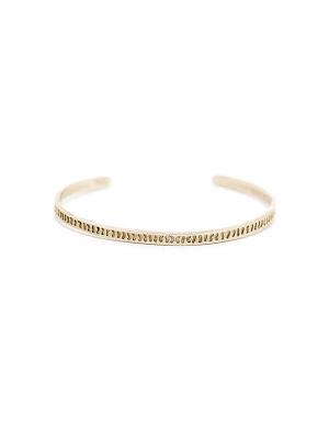 Tomboy Cuff: Gold Plated