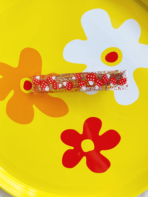 Usagi Hair Clip: Garden Party Mushroom