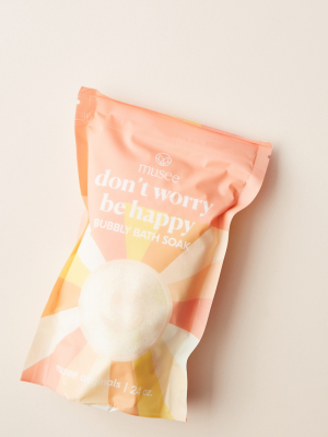 Musee Don't Worry Be Happy Bubbly Bath Soak