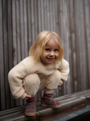 Faux Shearling Sweater