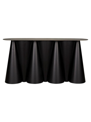 Noir Salt And Pepper Console