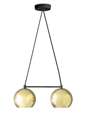 Mishal Chandelier - Brass