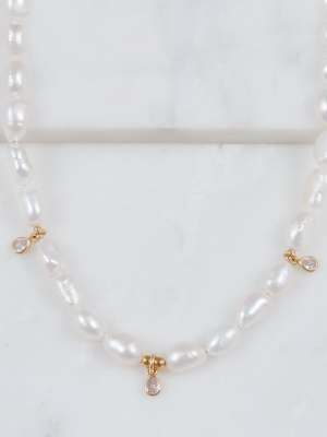 Sorrento Necklace, Freshwater Pearls