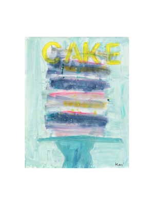 Cake No.1 Art Print