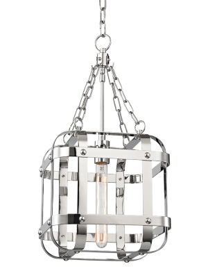 Hudson Valley Lighting Colchester Pendant - Polished Nickel