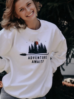 Adventure Awaits Crewneck