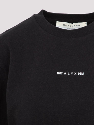 1017 Alyx 9sm Logo Print T-shirt