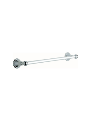 Franklin Brass 125858 Crestfield 18" Towel Bar - Polished Chrome