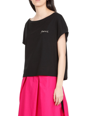 Marni Logo Embroidered T-shirt