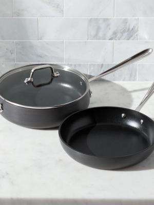 All-clad ® Ha1 Hard Anodized Nonstick 3-piece Set