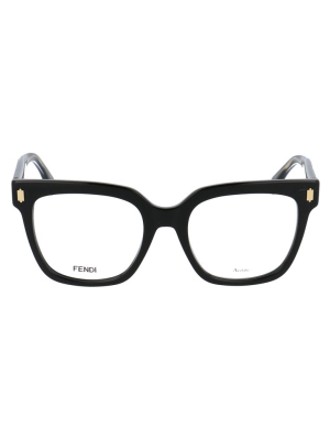 Fendi Eyewear Square Frame Glasses