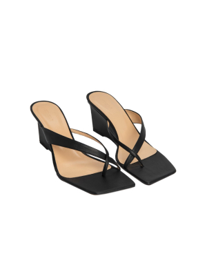 Theresa Grosgrain Wedge Sandals