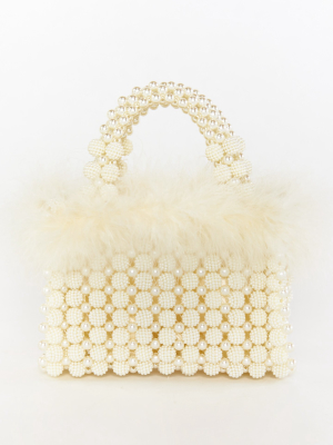 I Do Bag ~ Ivory Beaded