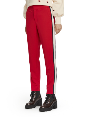 Sporty Mid-rise Tailored Sweatpants