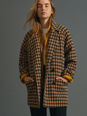 Rozalind Houndstooth Coat