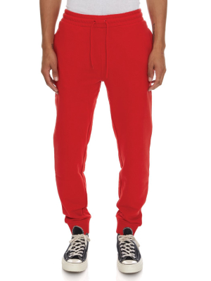 Logo Fleece Zanok Sweatpants - Red Coral