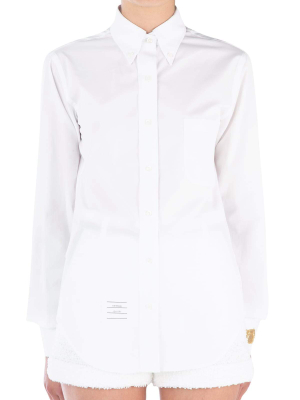 Thom Browne Watch Embroidered Shirt