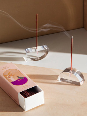 Poketo Lucite Acrylic Incense Holder