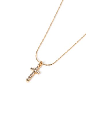 Gold Cross Necklace*