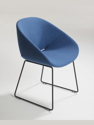 Beso Sled Base Armchair By Artifort